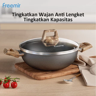 [OFFICIAL BEST SELLER ] freemir Wajan Anti Lengket 24/30cm Penggorengan Serbaguna Panci Multifungsi panci anti lengket