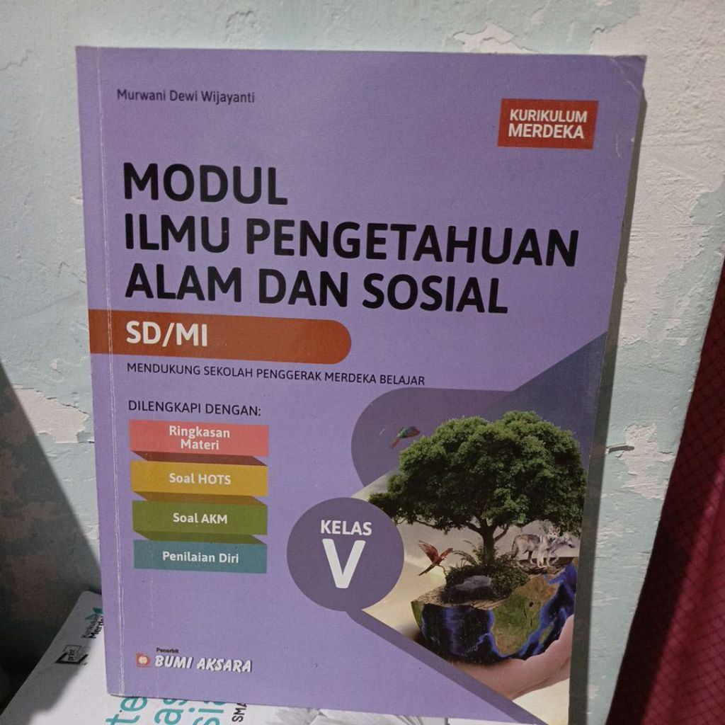 Jual MODUL ILMU PENGETAHUAN ALAM DAN SOSIAL, SD KLS 5 KURIKULUM MERDEKA ...