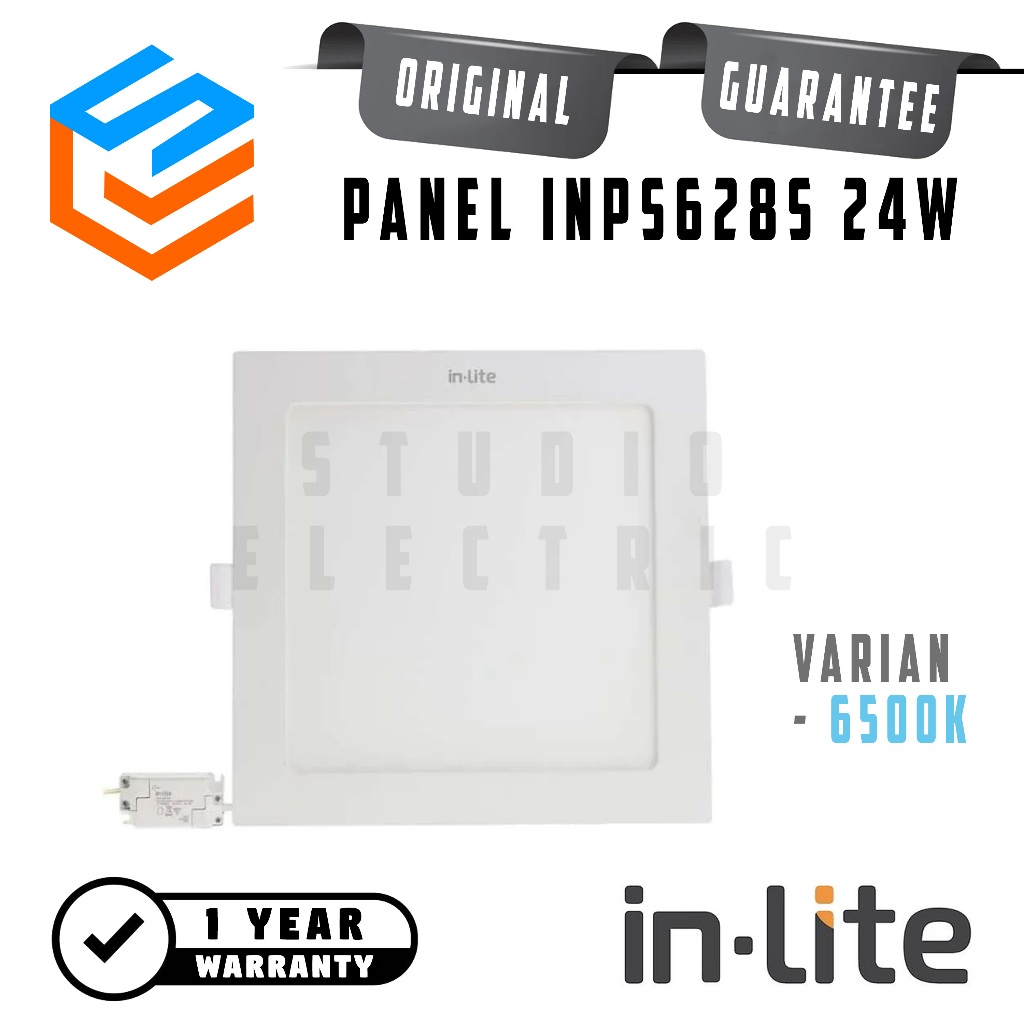 Jual Inlite INPS628S LED Lampu Slim Downlight Panel Inbow Kotak 24W ...