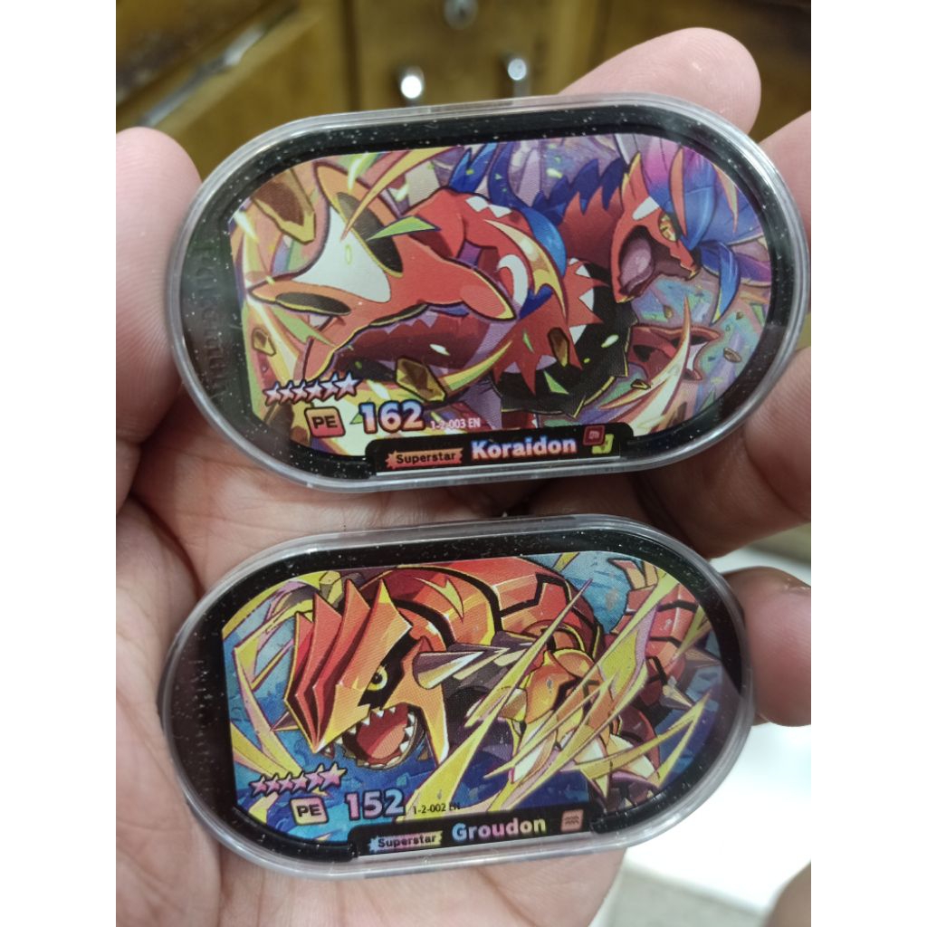 Jual Pokemon Mezastar Stardust 2 Koraidon + Groudon/Kyogre | Shopee ...