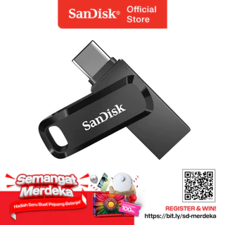 SanDisk Ultra Dual Drive GO OTG Type-C 64GB USB 3.2 - Black