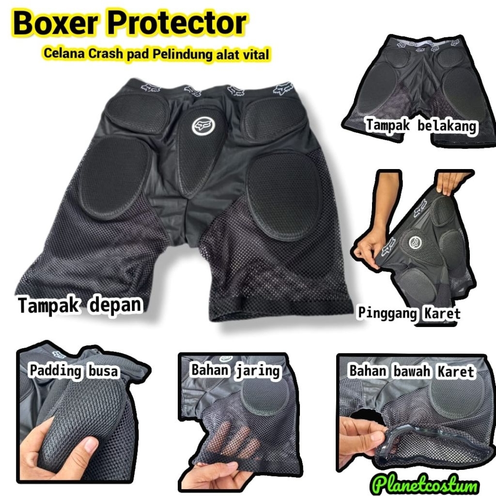 Jual PCIN1 celana dalam pendek motor cross Protector body Fo crash pad ...