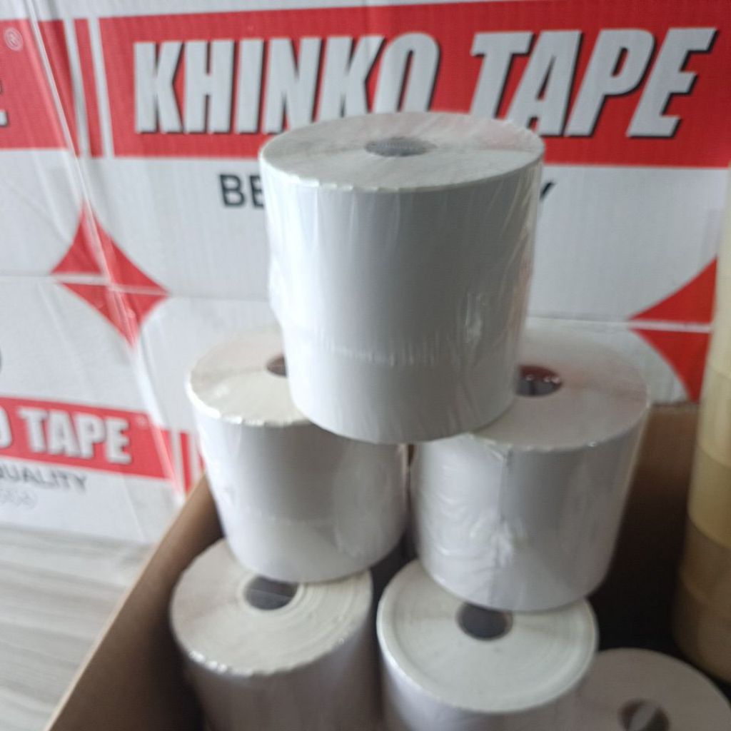 Jual KERTAS RESI LABEL STICKER THERMAL BARCODE RESI UK100 mm x 150 mm x ...