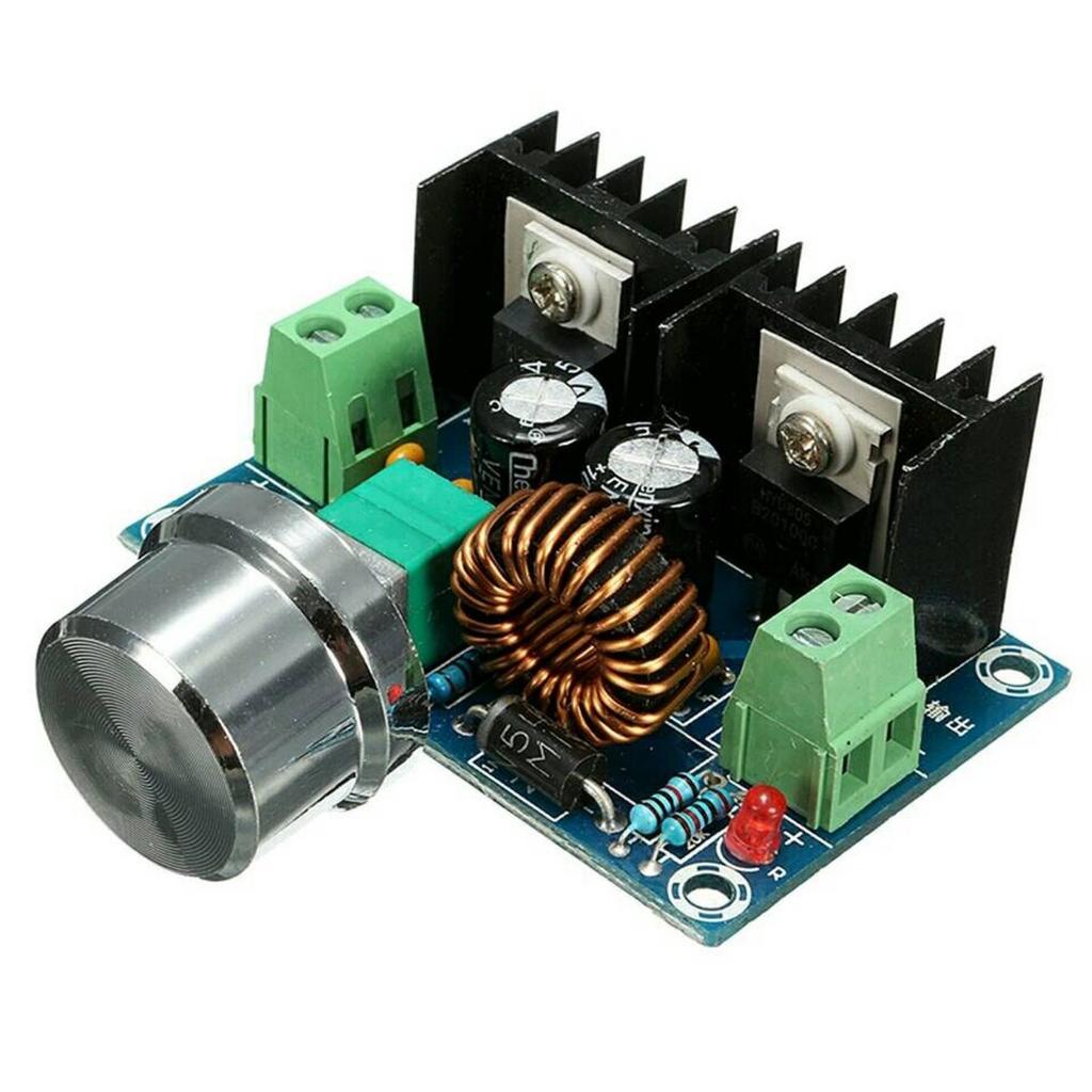 Jual DC-DC Buck Converter 4V-40V 8A Step-Down Module + IC Short ...