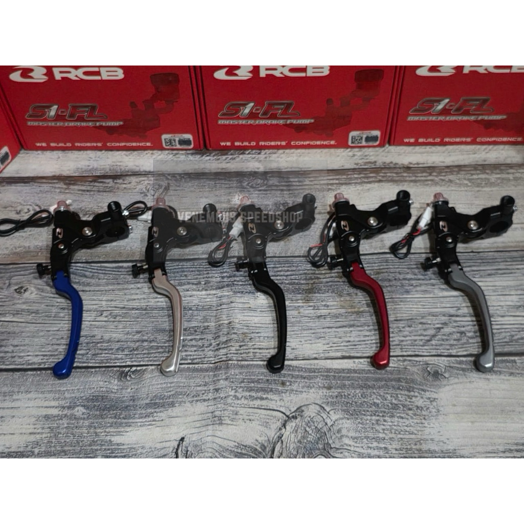Jual Handle Kopling Set RCB Racing Boy Tipe S2 FL Facelift SHORT LEVER ...