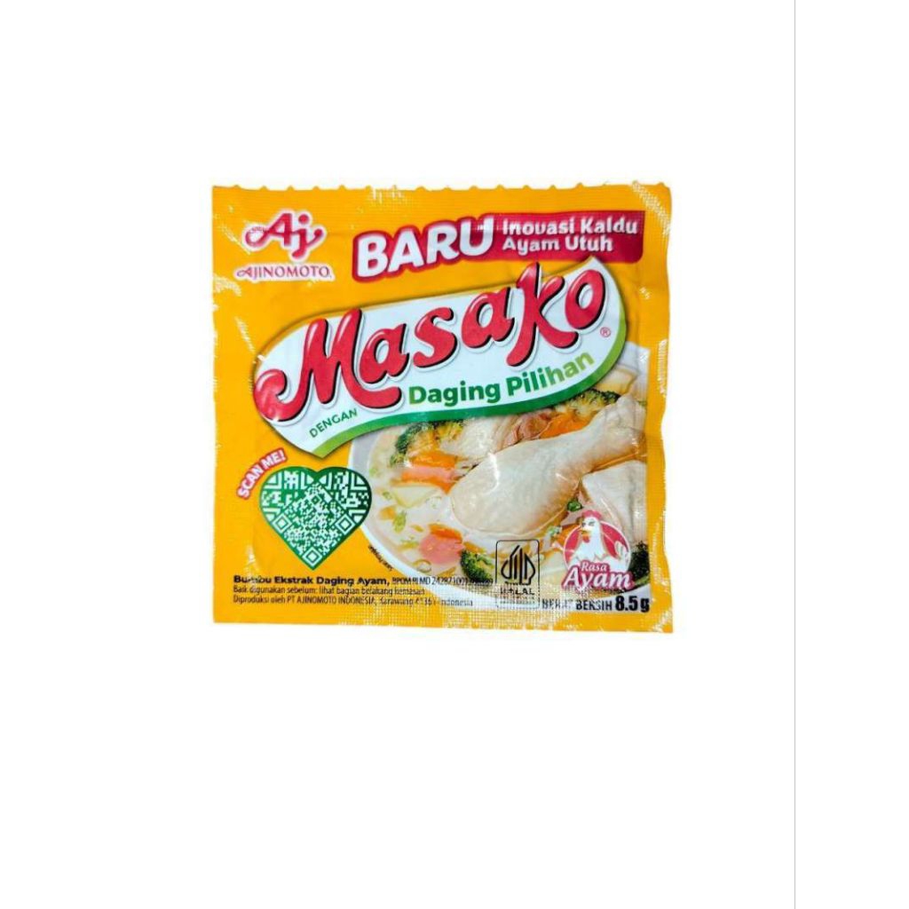 Jual Masako Rasa Ayam dan Sapi Kemasan Sachet Harga 1 renceng | Shopee ...