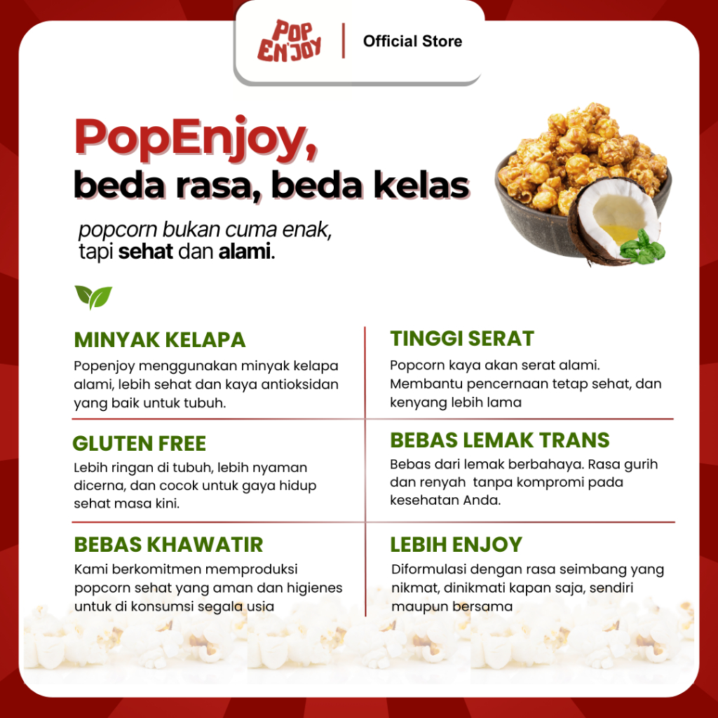 Jual PopENjoy - [PUAS] ALL VARIANT POPCORN 3 RASA | Snack Ringan 3 Rasa ...