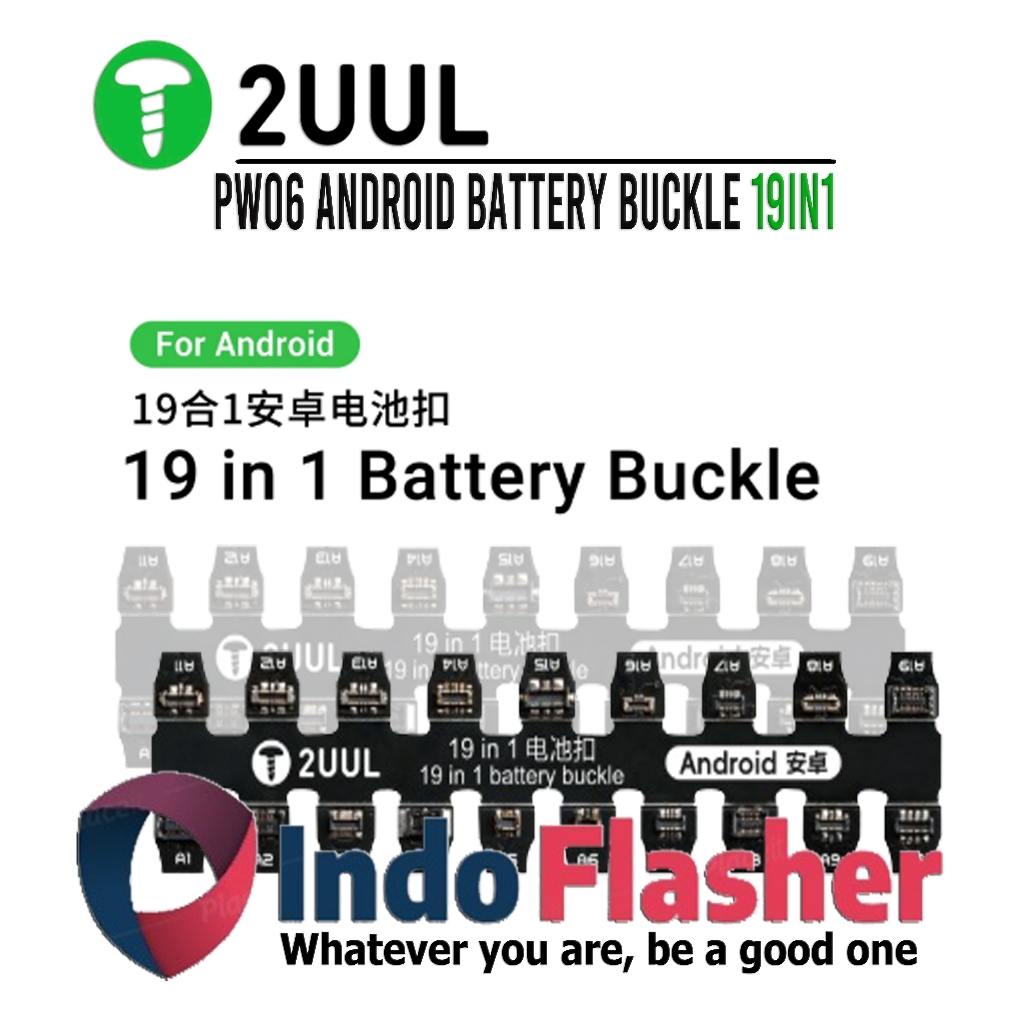 Jual 2UUL PW06 Android Battery Buckle 19in1 - Gesper Baterai Android 19 ...