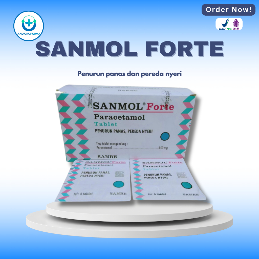 Jual Sanmol Forte Tablet Terlengkap & Harga Terbaru Juli 2026 | Shopee ...