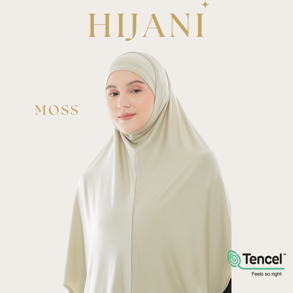 Hijani Khanza Bergo Hijab Instan Hijab Instan Bergo TENCEL™ Modal Eco Friendly