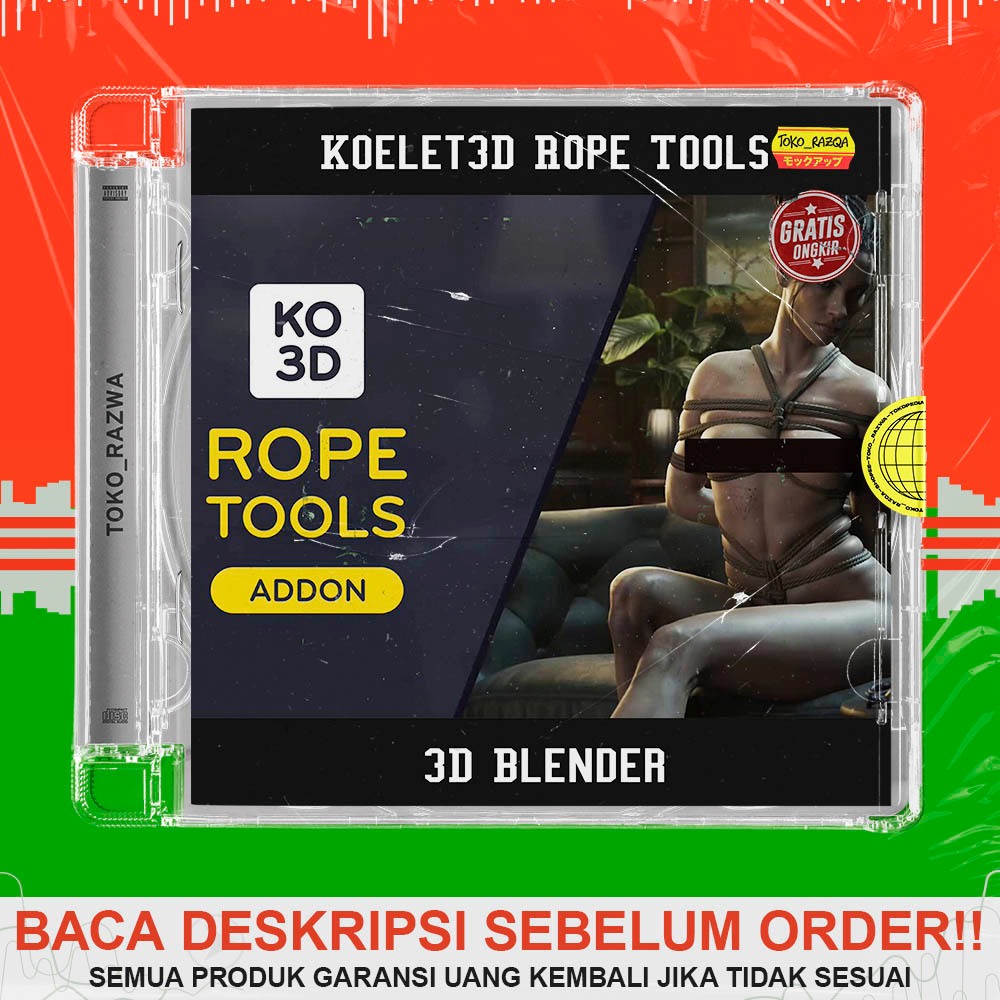 Jual 3D Blender - Koelet3D Rope Tools - 190825 | Shopee Indonesia