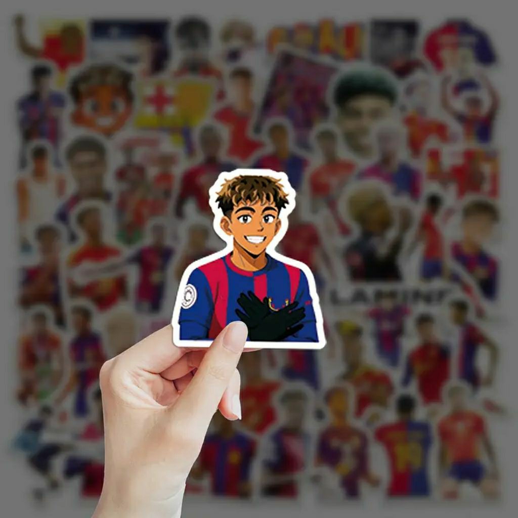 Jual Stiker Pack Lamine Yamal Stiker Pack Sepak Bola Lamine Yamal ...