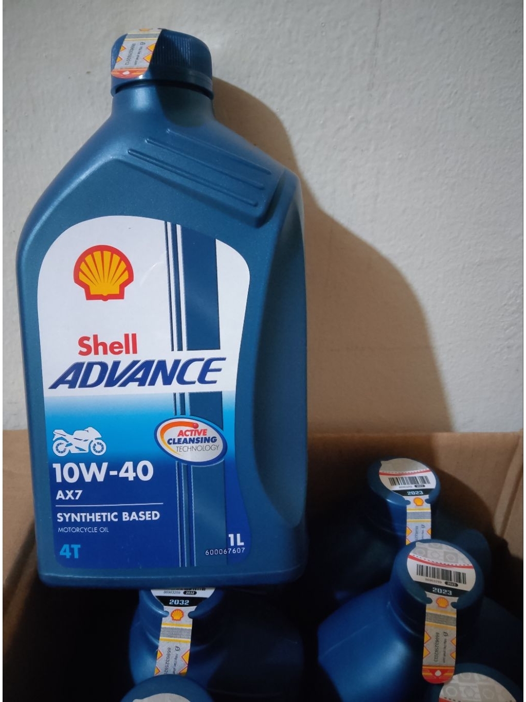 Jual Oli shell advance AX 7 1 liter 4T | Shopee Indonesia
