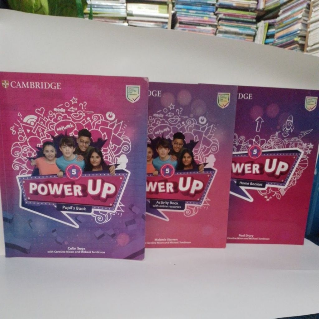 Jual BUKU POWER UP 5 PUPIL'S BOOK ACTIVITY BOOK HOME BOOKLET | Shopee ...