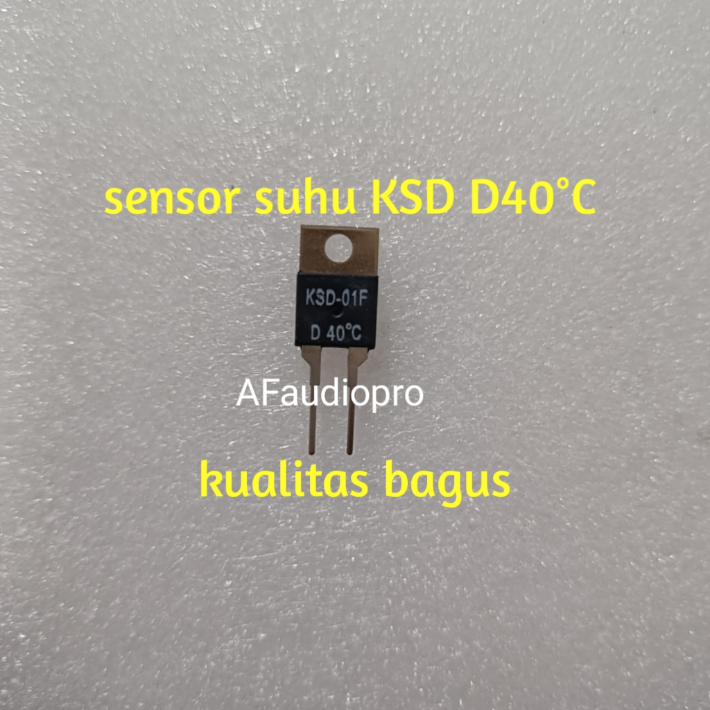 Jual Sensor Suhu KSD D40°C, Untuk Sensor Kipas HighSpeed dan lain lain ...