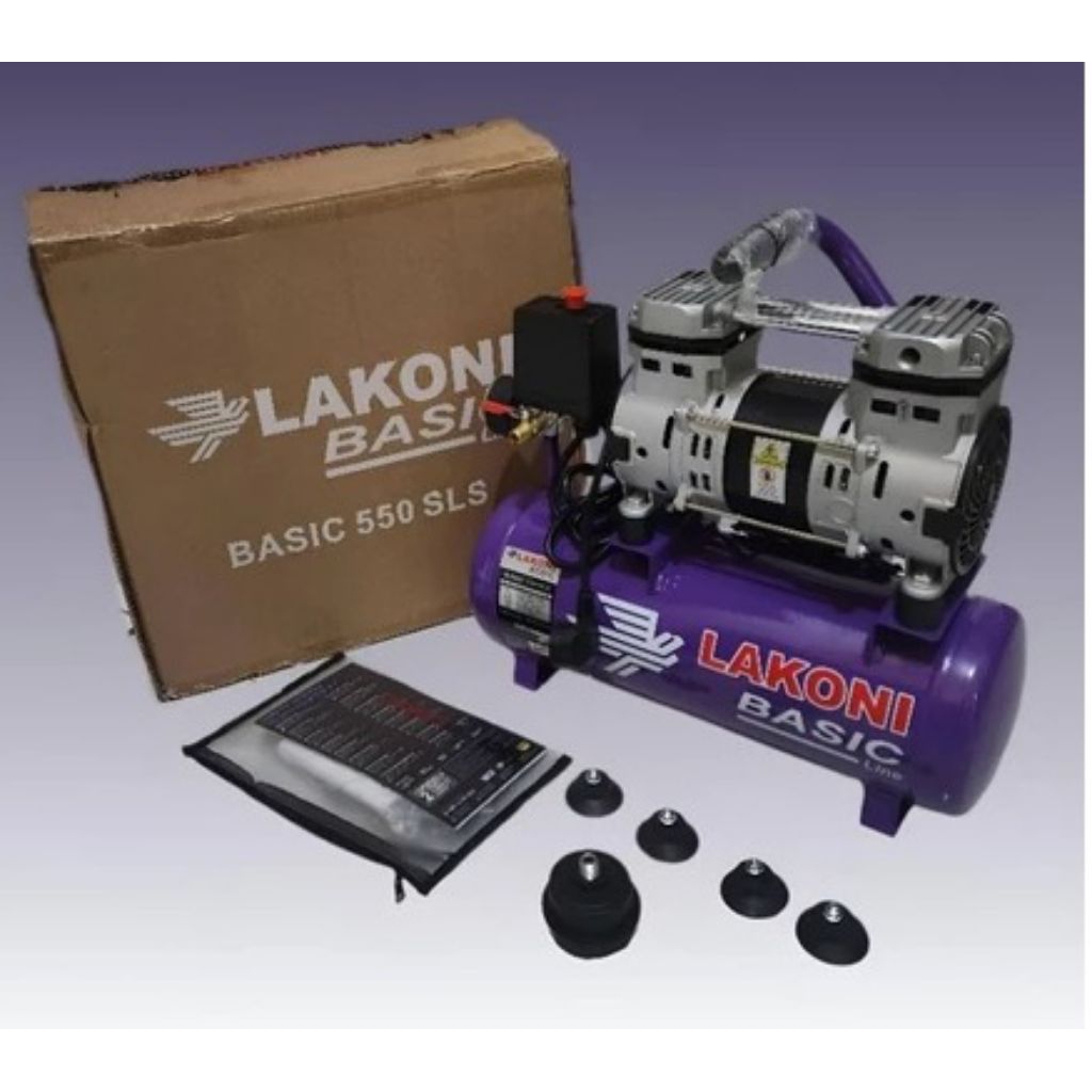 Jual Lakoni Basic 550SLS Mesin Kompresor Angin 10 Liter 3/4 HP ...