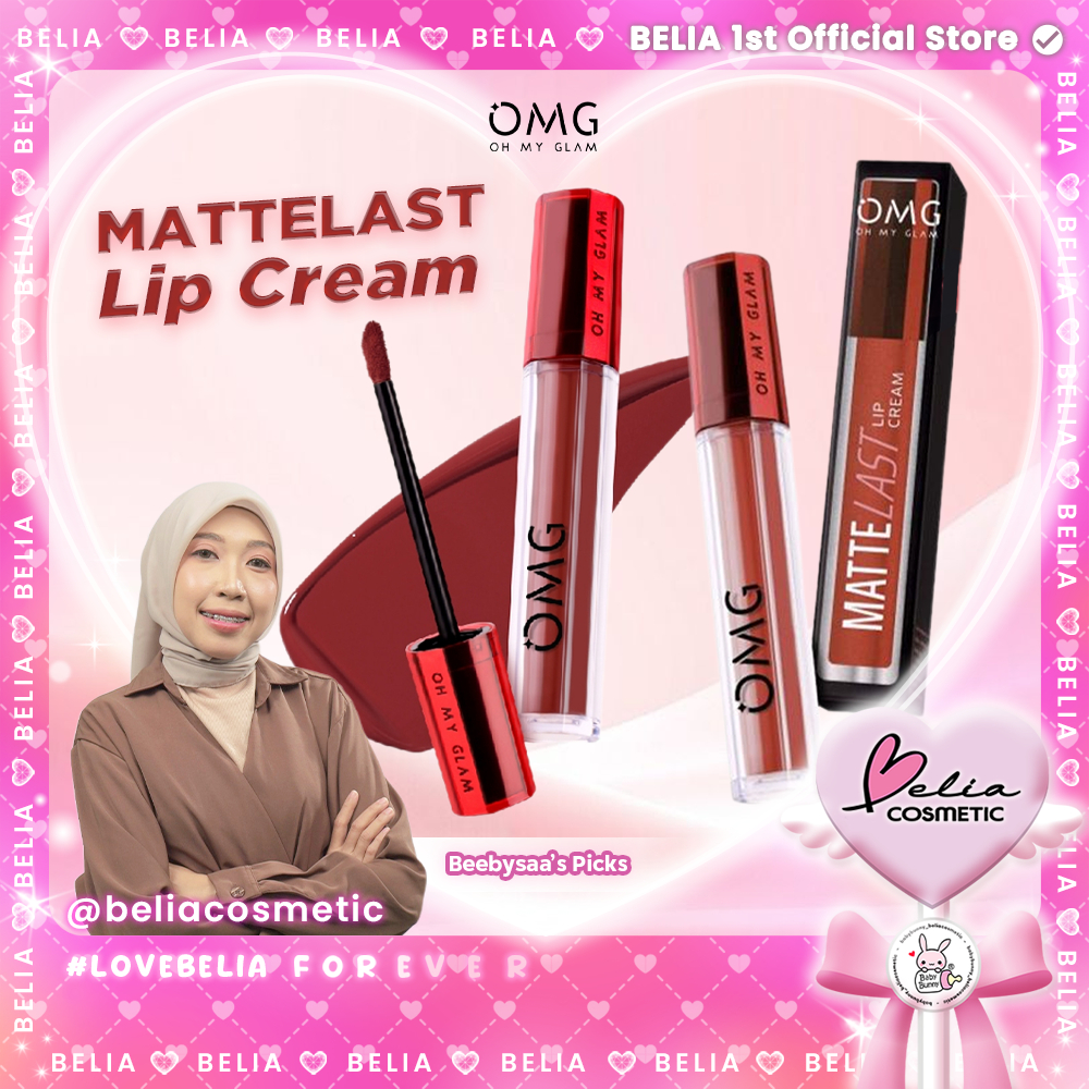 [ BELIA x BEEBYSAA ] OMG OH MY GLAM Mattelast Lip Cream | Lip Cream Matte