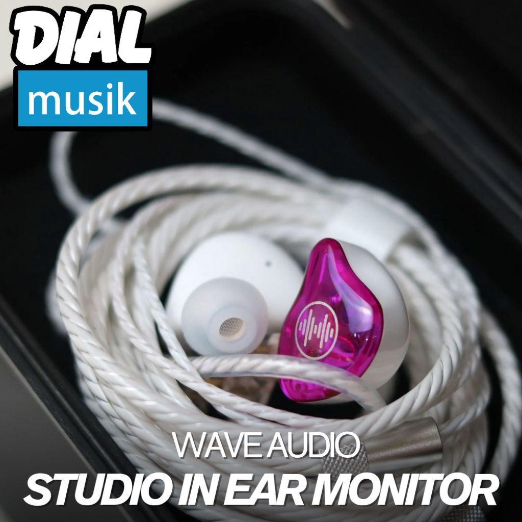 Jual Wave Audio IEM 1 Studio Purple White - In Ear Monitor Studio / IEM ...