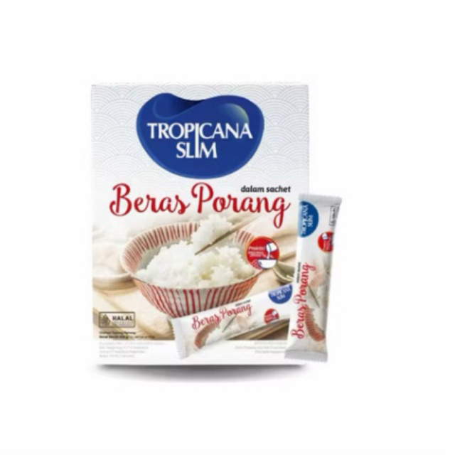 Jual Twin Pack - Tropicana Slim Beras Porang Instant Box 10 sachet ...