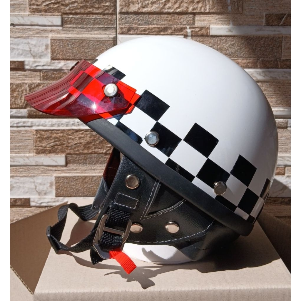 Jual HELM CHIP CUSTOM (Gratis Ped) | Shopee Indonesia