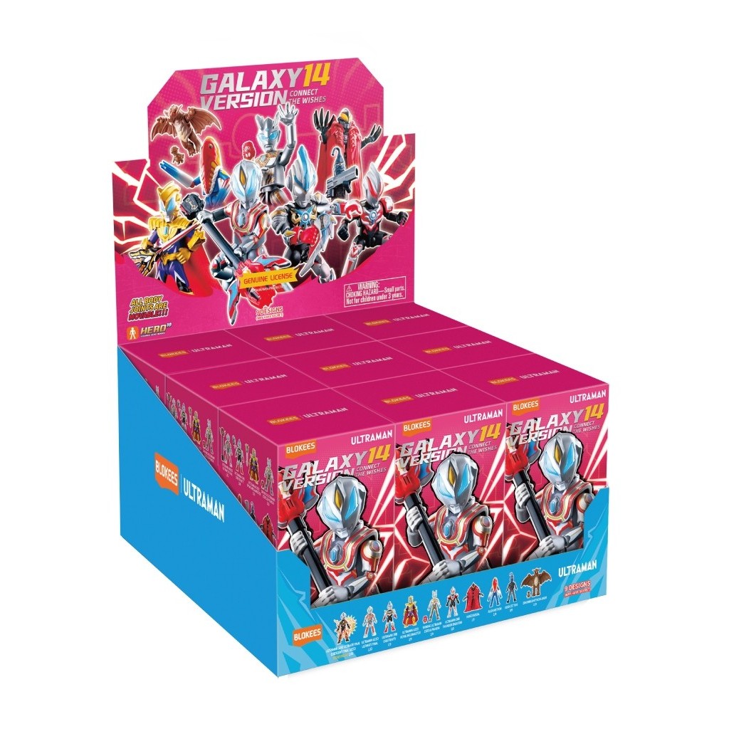 Jual Buluke / Blokees Ultraman Galaxy Version Volume 14 (1 pcs Blind ...