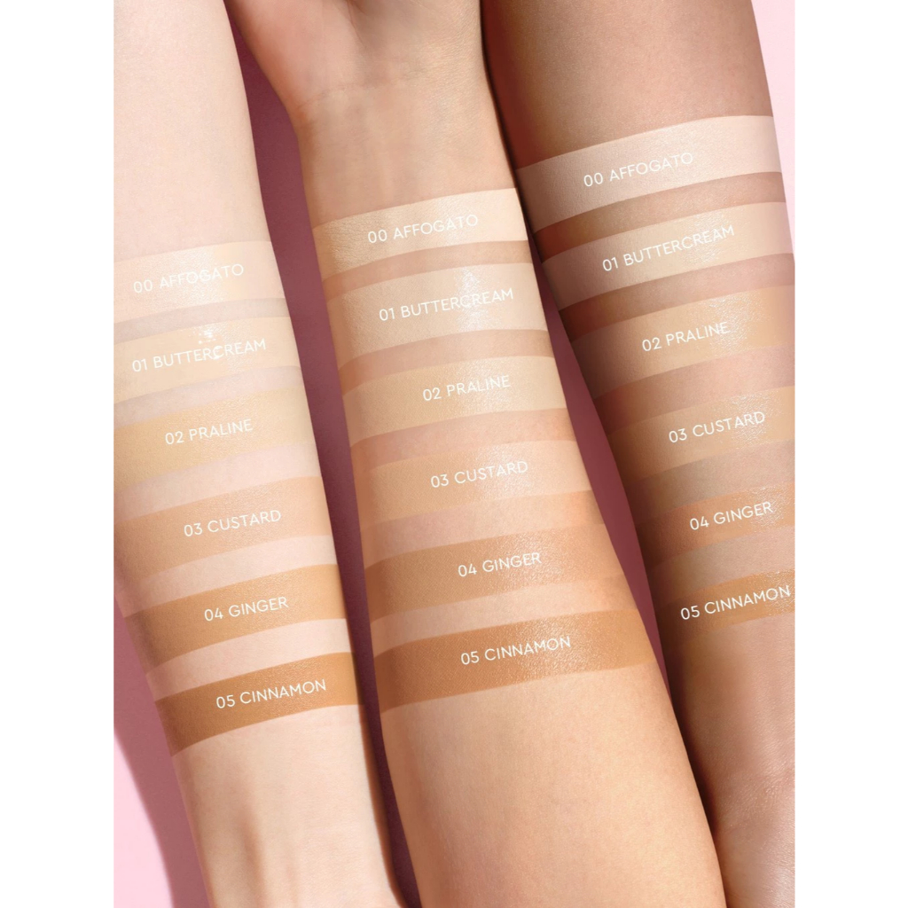 Glad2Glow Perfect Cover Cushion Tahan Air Anti Pengelupasan Efek foto 2