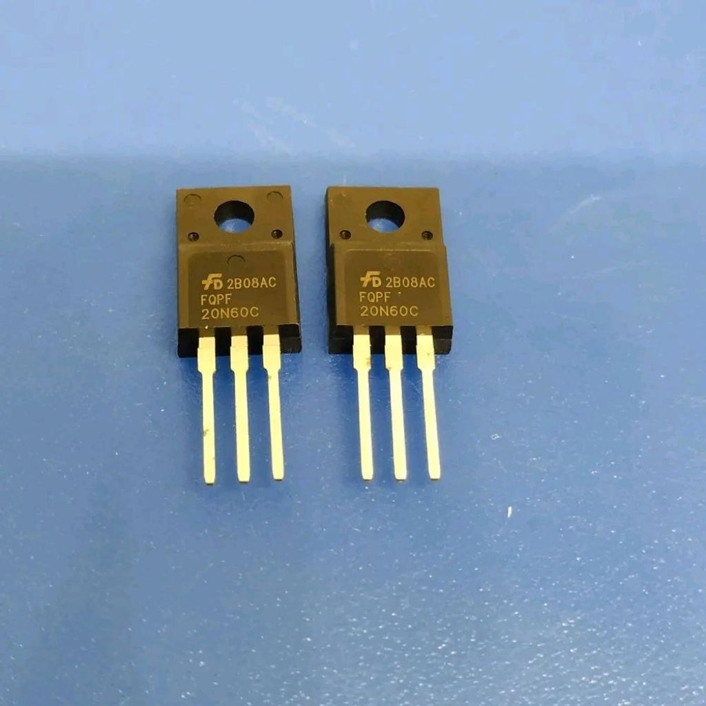 Jual Transistor 20N60 / 20 N 60 / TR 20N60 FQPF Fairchild / 20N60 N ...