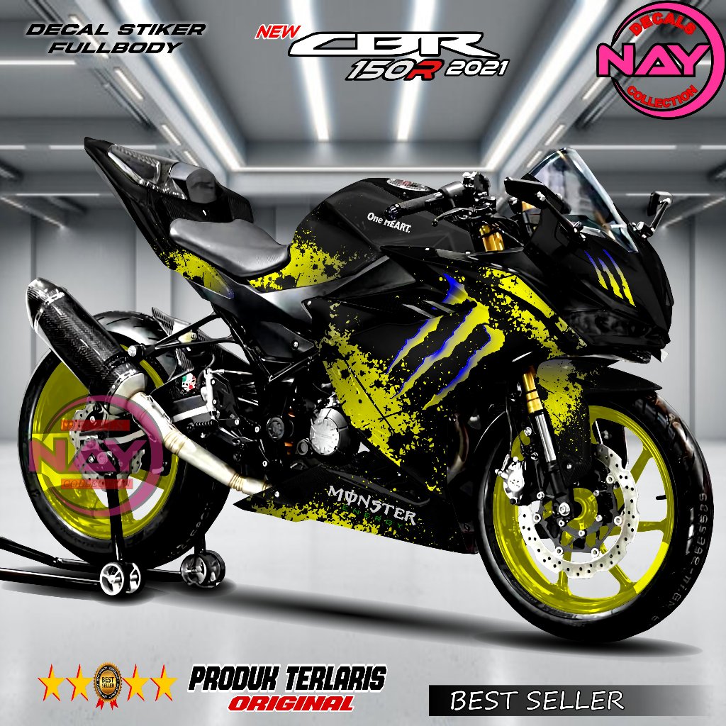 Jual Honda Stiker Decal Fullbody CBR 150R 2021 Desain NW RD keren ...