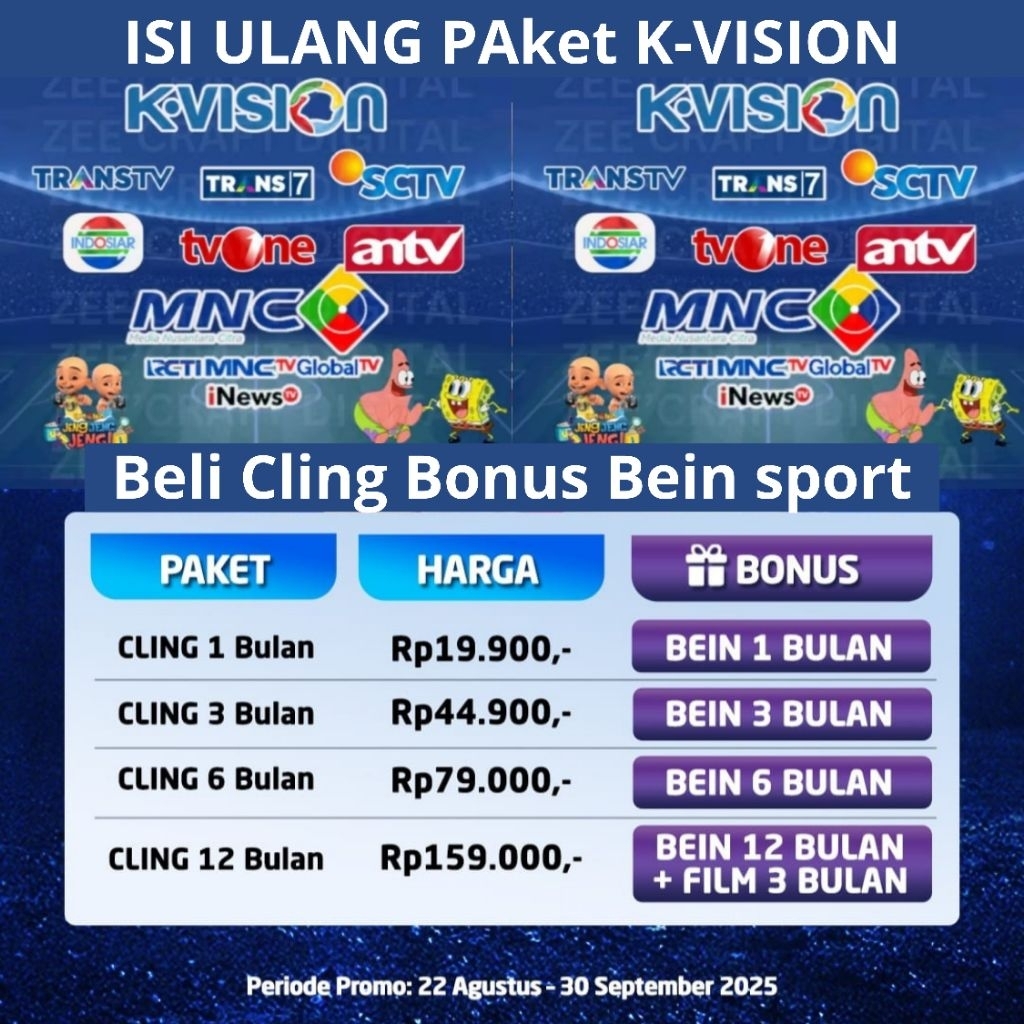 Jual K Vision Paket Terlengkap & Harga Terbaru Agustus 2026 | Shopee ...