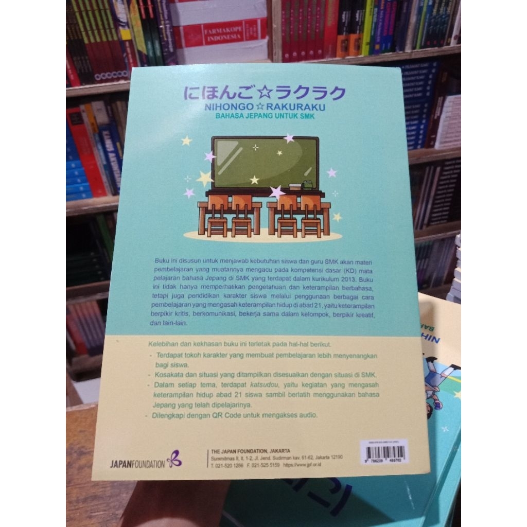 Jual Buku NIHONGO RAKURAKU BAHASA JEPANG UNTUK SMK Referensi Buku ...
