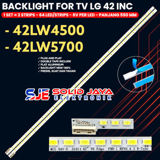 Jual BACKLIGHT TV LED LG 42 INCH 42LW5700 42LW4500 42LW LAMPU BL SMD ...
