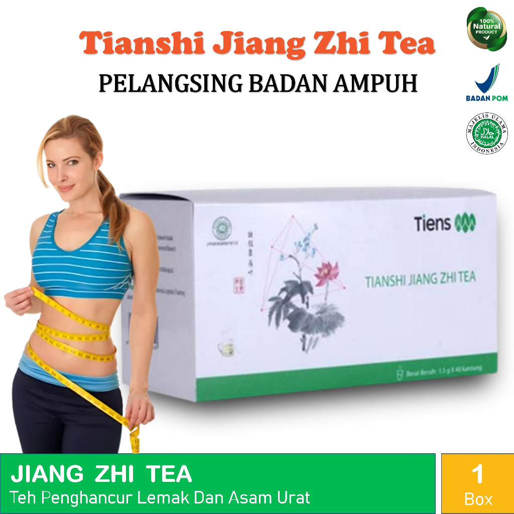 Jual Jiang Zhi Tea Teh Untuk Asam Urat Pelangsing Diet Dan Detoks