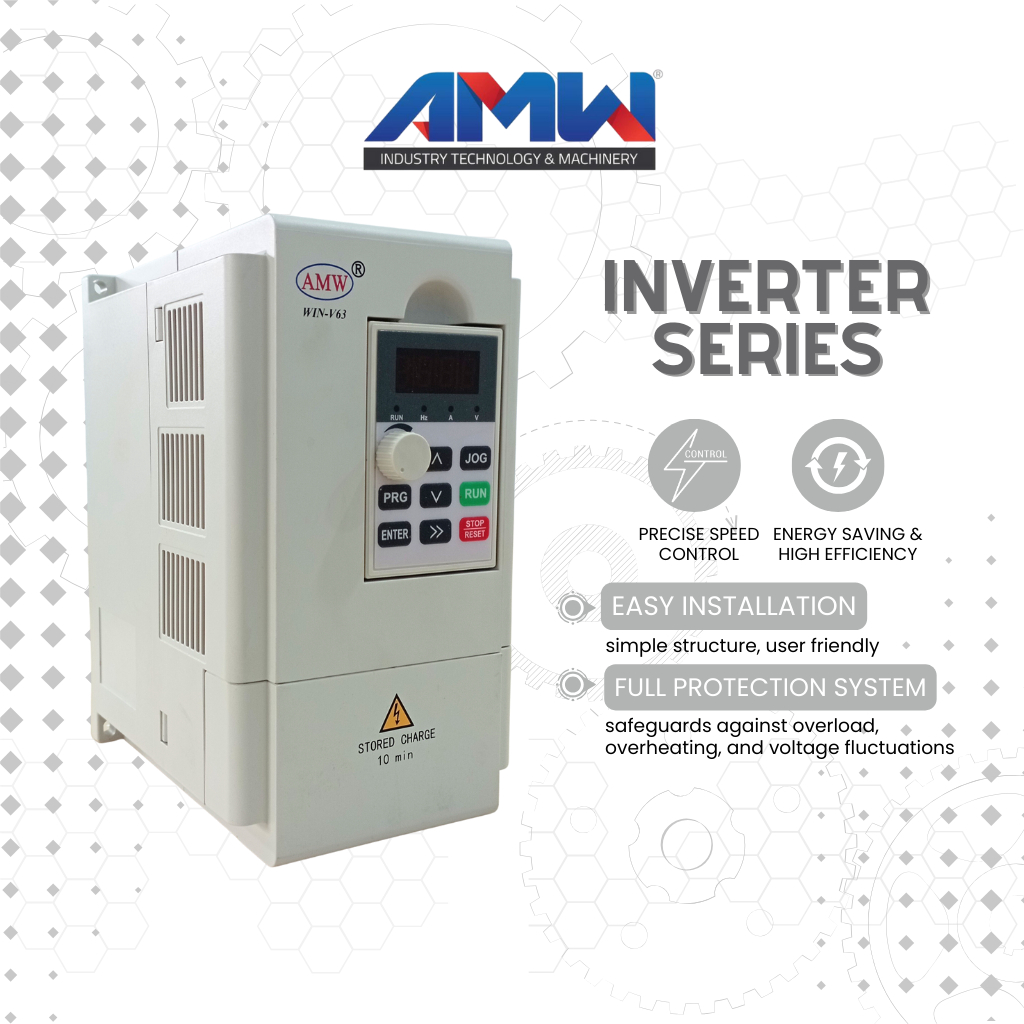 Jual AMW Inverter 55 KW / 75 KW 3 Phase 380V VFD Inverter Variable ...