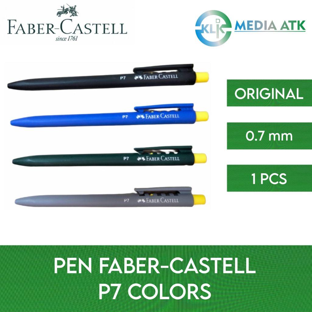 Jual Pen Faber-Castell 0.7mm P7 Colors - 1 Pcs | Shopee Indonesia