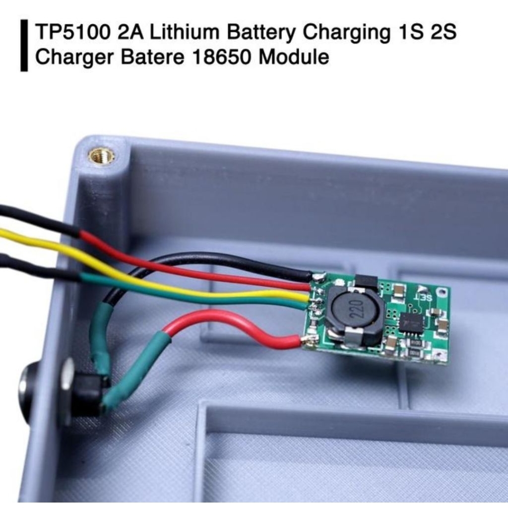 Jual TP 5100 TP5100 MODULE 18650 CHARGER 2A UPGRADE TP4056 | Shopee ...