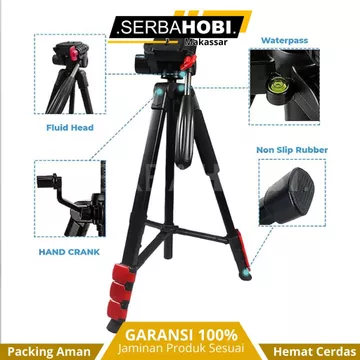 Tripod Takara Raiz 204 Cocok Untuk Handphone Dan Kamera