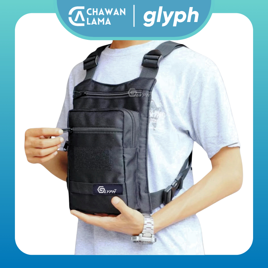 Jual Tas Selempang Tas Dada Tas Rompi Pria Wanita Chest Bag | Shopee ...