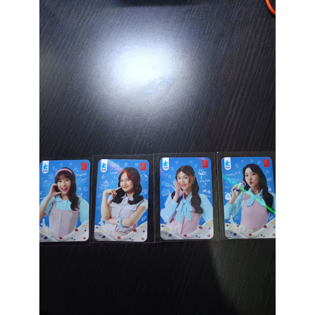 Jual Photocard Kin yogurt x JKT48 isi 4 card | Shopee Indonesia