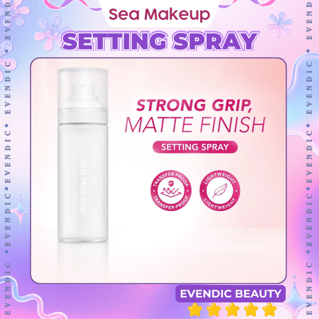Jual READY Sea Makeup Lock It Matte Acne Setting Spray Membantu menjaga ...