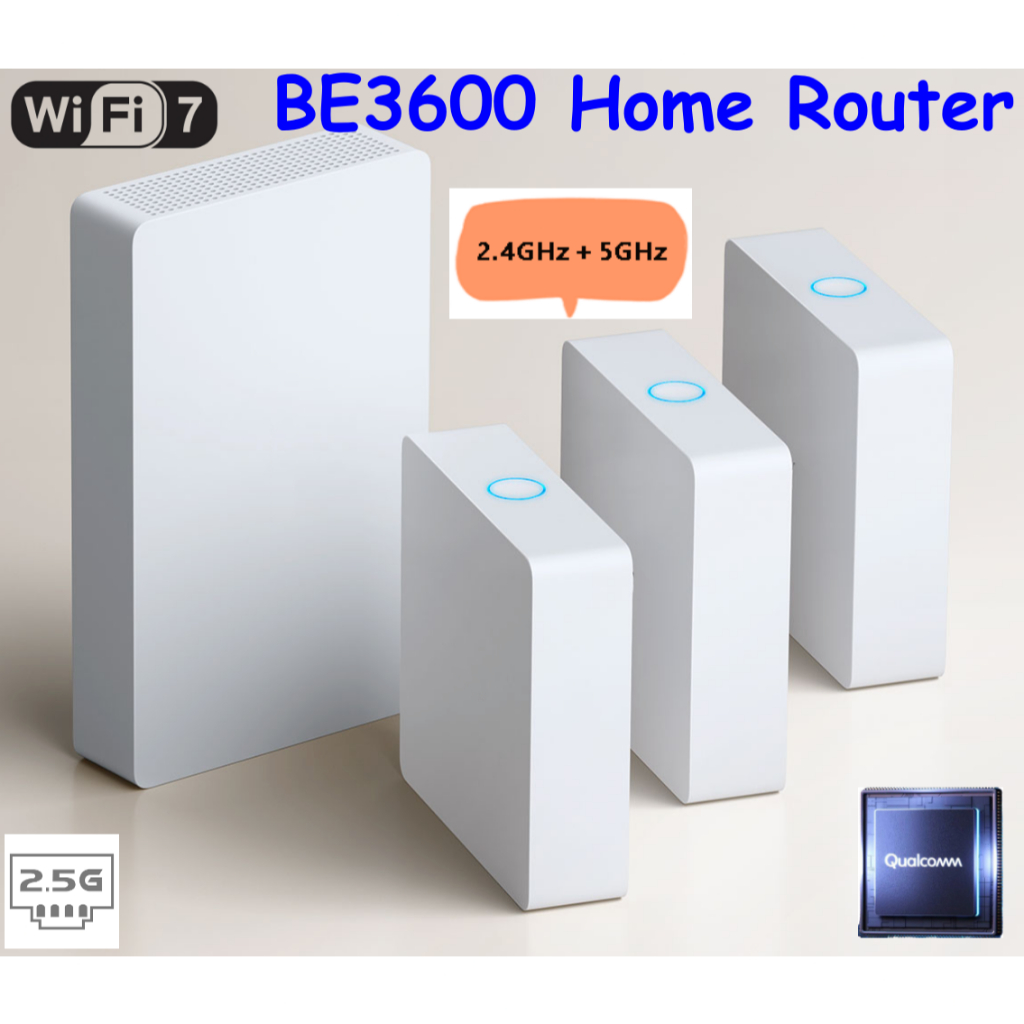Jual Mi BE3600 Pro Whole House Router Mesh Wifi POE | Shopee Indonesia