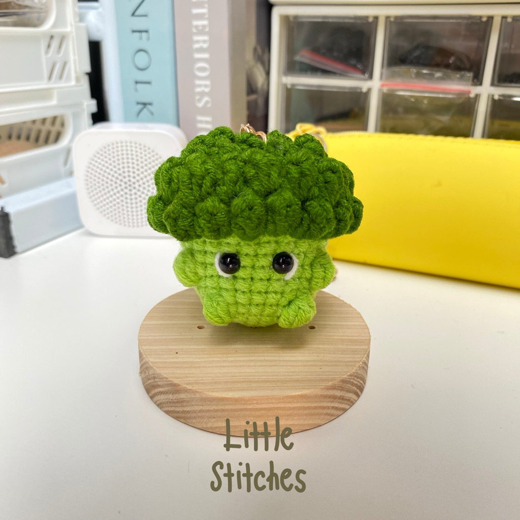 Jual [LITTLESTITCHES] Amigurumi Broccoli Keychain || Gantungan Kunci ...
