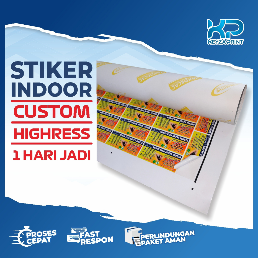 Jual Stiker Indoor Vynil Glossy Meteran | ritrama, transparant ...
