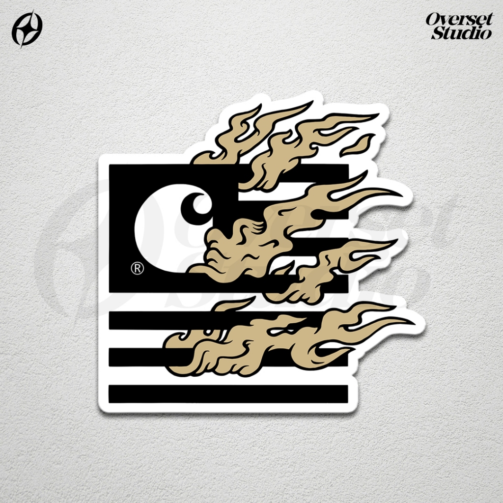 Jual (GRATIS ONGKIR & COD) Sticker Carhartt / Stiker Carhartt State ...