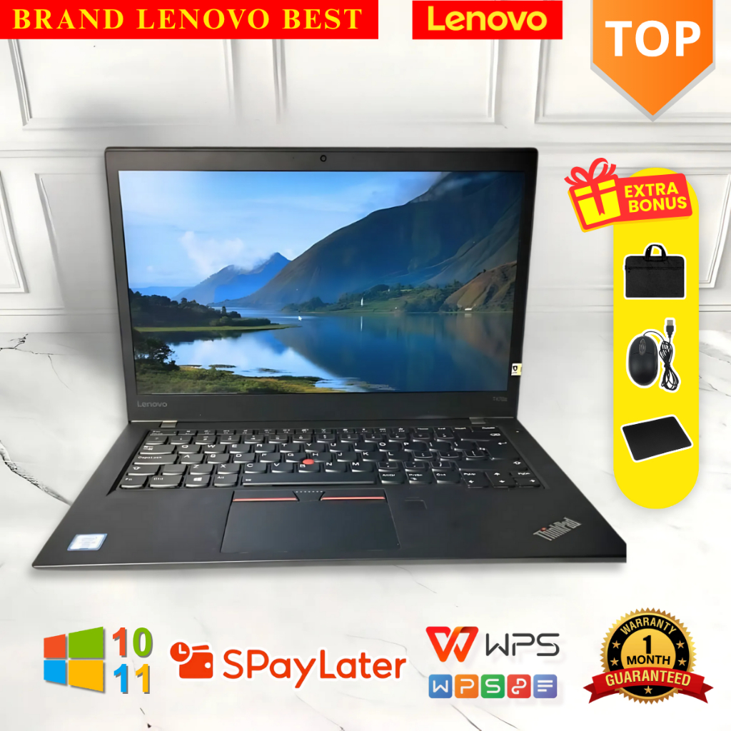 Jual Laptop Lenovo Thinkpad T470 T470S Core i5/i7 GEN 6/7 SUPER