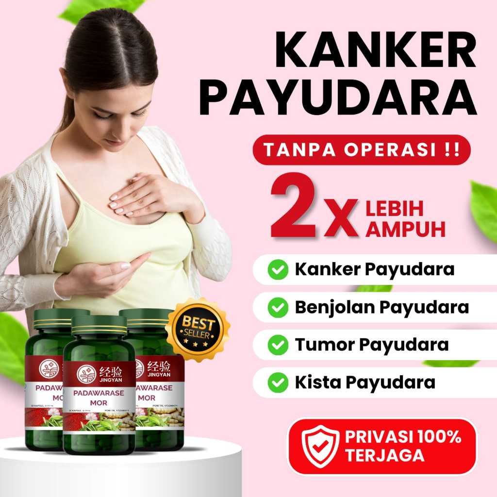Obat Kanker Benjolan Tubuh Kista Tumor Miom PCOS Lipoma Kelenjar Getah Bening JINGYAN PADAWARASEMOR