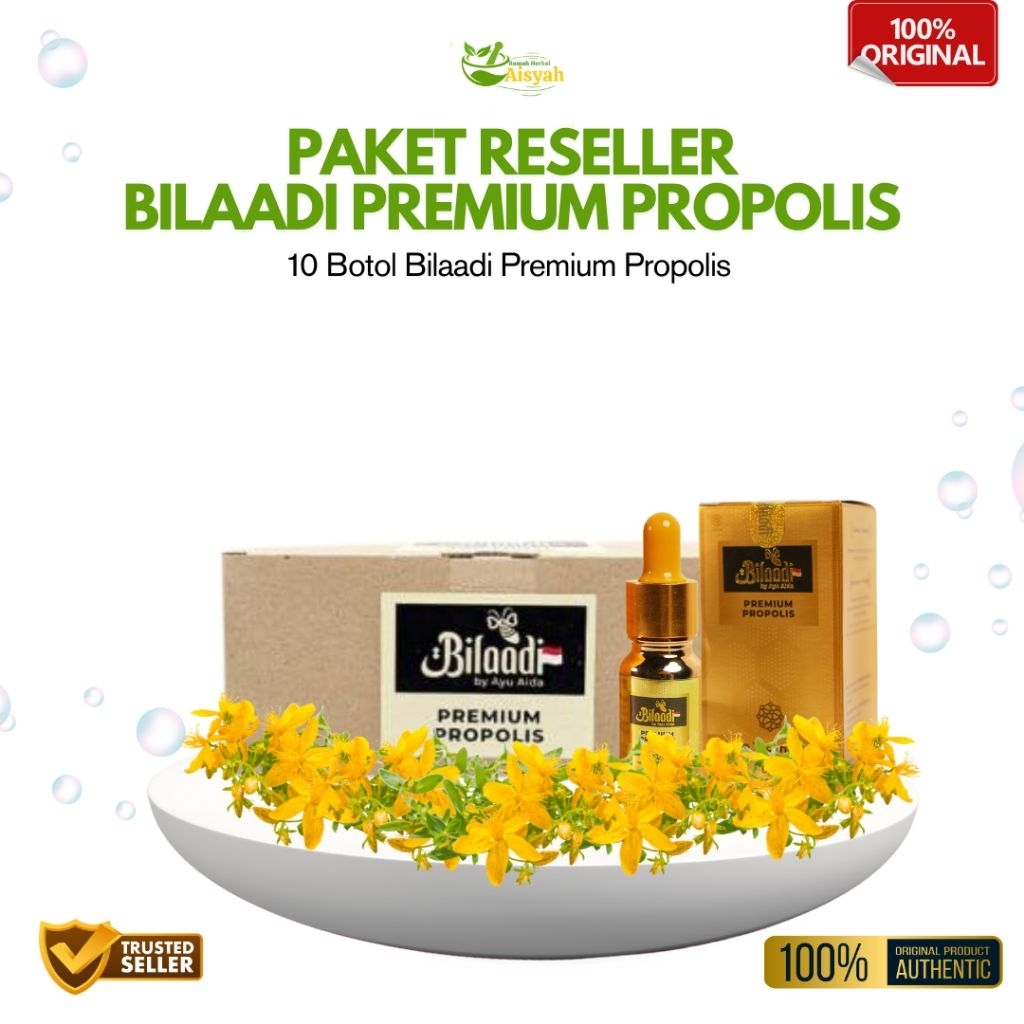 Jual Bilaadi Premium Propolis Grade A Nanotechnology bebas BeesWAX ...