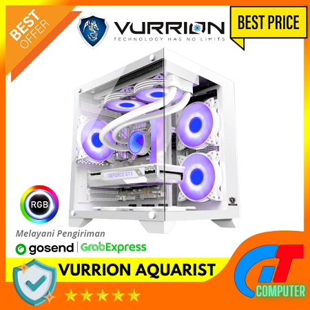 PC Rakitan Gaming Ryzen 7 5700G (RTX 4060 8GB + Ram 16GB) Cocok Editing Video & Games Streaming