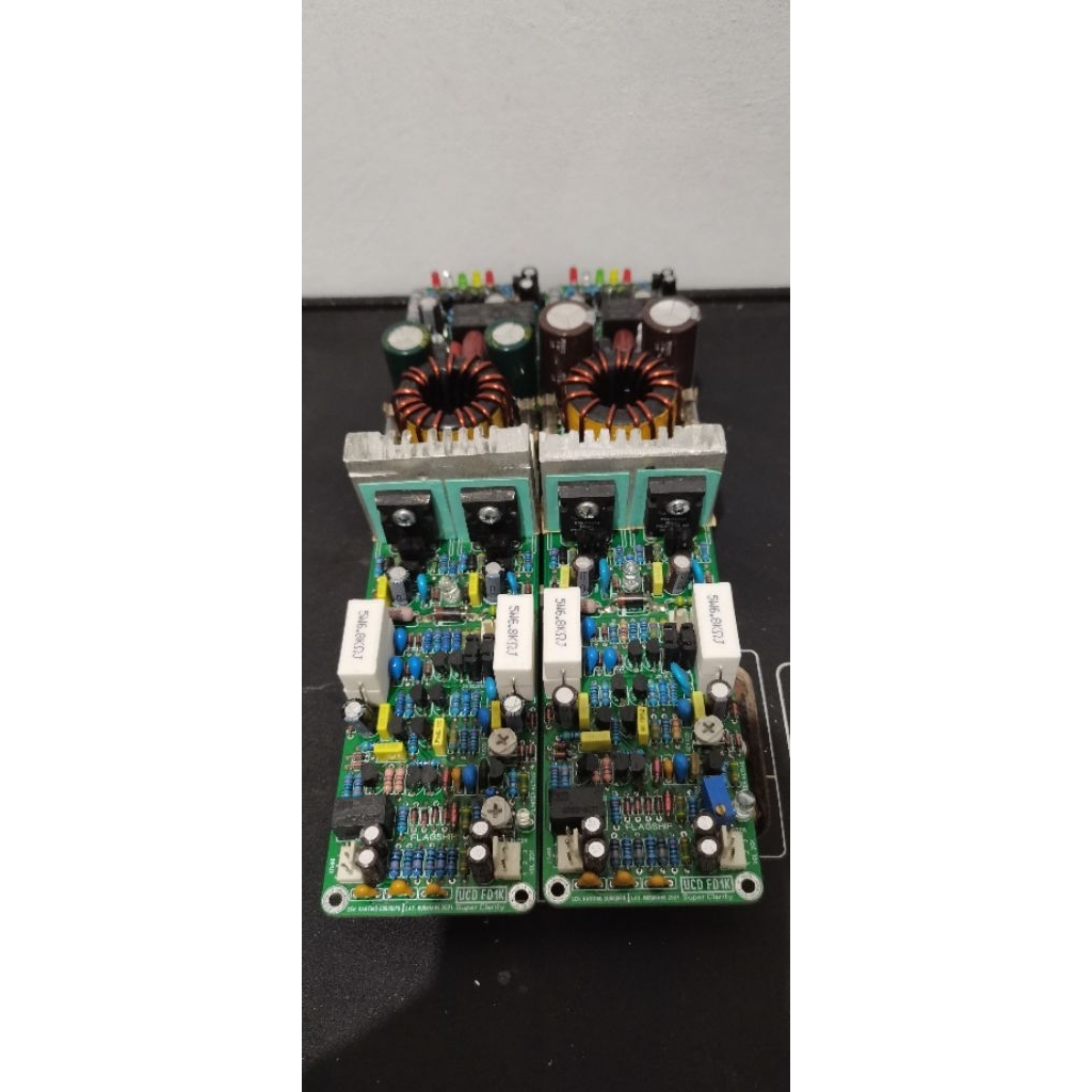 Jual class d kit power amplifier class d class d ucd fd1k | Shopee ...