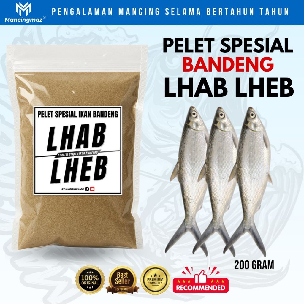 Jual Pelet Bandeng Lhab Lheb Spesial Umpan Ikan Bandeng Untuk Mancing ...
