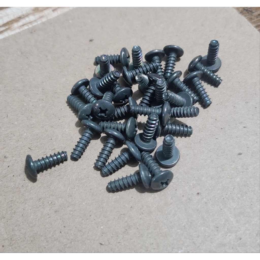 Jual MURAH Paket 500pcs 1000pcs Baut Cacing Honda beat vario M4x12 Baut ...